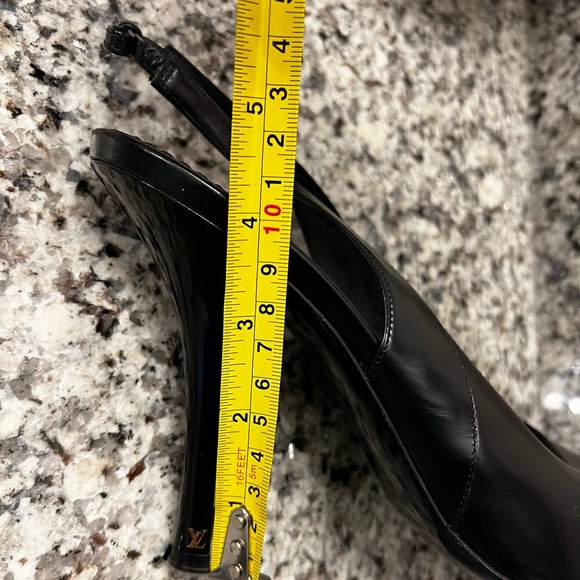 Louis Vuitton Peep Toe Sling back pumps size 41. - Picture 6 of 6
